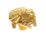 Millenium Falcon Space Ship Star Wars 3D Metal Puzzle Toys 7cm Collectible Table Top Gift For Adults