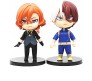 My Hero Academia Action Figure Set of 5 Size 10cm Anime Miniature Toy for Car Dashboard, Decoration, Cake Topper, Office Desk & Study Table Multicolor