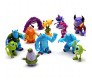 Monsters Set of 12 University Inc Action Figure Combo for Gift Toy Figures Collectors for Kids
