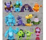 Monsters Set of 12 University Inc Action Figure Combo for Gift Toy Figures Collectors for Kids