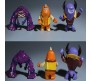 Monsters Set of 12 University Inc Action Figure Combo for Gift Toy Figures Collectors for Kids
