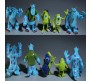 Monsters Set of 12 University Inc Action Figure Combo for Gift Toy Figures Collectors for Kids