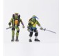 Set of 4 Teenage Mutant Ninja Turtles Action Figures 12 cm Mike Raph Leo Don Figures Toy Multicolor