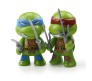 Set of 4 Teenage Mutant Ninja Turtles Action Figures 7 cm Mike Raph Leo Don Figures Toy Multicolor