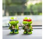 Set of 4 Teenage Mutant Ninja Turtles Action Figures 7 cm Mike Raph Leo Don Figures Toy Multicolor