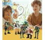 Set of 6 Teenage Mutant Ninja Turtles Figures 14-15 cm Mike Raph Leo Don Set of 4 Action Figure | Toy Doll Figurines Multicolor