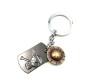 One Piece Luffy Cap And Dog Tag Metal Keychain Key Chain Car Bikes Key Ring