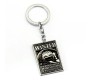 Anime One Piece Wanted Metal Keychain Key Chain for Car Bikes Key Ring