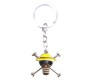 Anime One Piece Skull Metal Keychain Key Chain for Car Bikes Key Ring