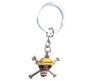 Anime One Piece Skull Metal Keychain Key Chain for Car Bikes Key Ring