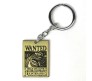 Anime One Piece Marshall D Teach Wanted Metal Bronze Keychain Key Chain for Car Bikes Key Ring