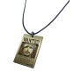 Anime One Piece Zoro Wanted Inspired Pendant Necklace Fashion Jewellery Accessory for Men and Women