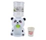 Mini Cartoon Panda Water Dispenser for Kids Plastic Water Dispenser Cute Simulation Cartoon Kitchen Toy for Children Home Kitchen 200ml