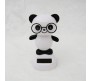Lucky Panda Bobble Head Solar for Car Dashboard Action Figure Toys Collectible Bobblehead Showpiece For Office Desk Table Top Toy For Kids and Adults Multicolor