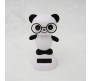 Lucky Panda Bobble Head Solar for Car Dashboard Action Figure Toys Collectible Bobblehead Showpiece For Office Desk Table Top Toy For Kids and Adults Multicolor