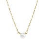Card + Pearl of Love Symbol Pendant Necklace Proposal Anniversary Birthday Gift for Girls and Women