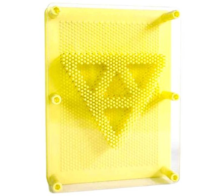 Pin Art 3D Board Toy Medium Scuplture Safe Plastic Pin Impression Hand Face Mold Pinart to Shape Any Design for Boys and Girls