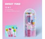 Set of 13 Pcs Ice Cream Erasers Pencil Stationary Set for Kids With Icecream Shaped And Rainbow Design for Boys and Girld, Kids, Birthday Return Stationary Gifts for Kids PB