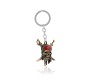 Pirates of The Caribbean Aztec Skull Jack Sparrow Metal Keychain Key Chain for Car Bikes Key Ring