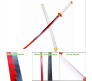 Demon Slayer Cosplay 104 cm Rengoku Wooden Sword Life Size Nichirin Replica Katana Perfect for Anime Gift Merchandise Collectibles