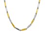 Stainless Steel Long 55cm Rice Gold Silver plated Necklace Chain 3mm Hip Hop Chains for Men Stylish Boys Women Girls