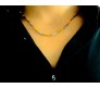 Stainless Steel Long 55cm Rice Gold Silver plated Necklace Chain 3mm Hip Hop Chains for Men Stylish Boys Women Girls