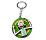 Rick And Morty Up Rotating Metal Revolving Keychain Key Chain for Car Bikes Key Ring