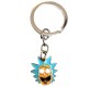 Rick And Morty Rick Face Metal Keychain Key Chain Car Bikes Key Ring
