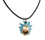Rick And Morty Rick Face Inspired Pendant Necklace Fashion Jewellery Accessory for Men and Women
