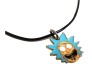 Rick And Morty Rick Face Inspired Pendant Necklace Fashion Jewellery Accessory for Men and Women