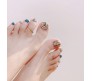 Adjustable Combo of 12 Knuckle Stackable Toe Ring Fashion Statement Gold Multi Finger Rings Set Boho Stylish Western for Women and Girls