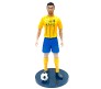 20cm Ronaldo Action Figure Sports Cristiano  Football Collectible for Fans Figurine Statue for Office Desk & Study Table Multicolour