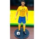 20cm Ronaldo Action Figure Sports Cristiano  Football Collectible for Fans Figurine Statue for Office Desk & Study Table Multicolour
