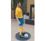 20cm Ronaldo Action Figure Sports Cristiano  Football Collectible for Fans Figurine Statue for Office Desk & Study Table Multicolour