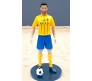 20cm Ronaldo Action Figure Sports Cristiano  Football Collectible for Fans Figurine Statue for Office Desk & Study Table Multicolour