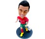 Ronaldo Cristiano Standing 18cm Bobblehead for Car Dashboard Action Figure Toys Collectible Showpiece For Office Desk Table Top Toy For Kids and Adults Multicolor