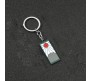 Anime Demon Slayer Key Chain Tanjiro Hanafuda Keychain Ring for Car Bikes