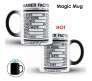 Gamer Morphing Magic Heat Sensitive Mugs Magic Mug Gift Idea for Game Lovers Video Game Lovers Gaming Geeks Or Programmers Coffee Mug