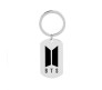 KPOP BTS Army Dog Tag Style With Logo Metal Keychain Key Chain for Car Bikes Key Ring