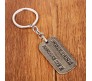 Male Cool XMen Wolverine Dog Tag Keychain Vintage Logan Dog Tags Keychain Silver