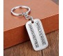 Male Cool XMen Wolverine Dog Tag Keychain Vintage Logan Dog Tags Keychain Silver