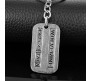 Male Cool XMen Wolverine Dog Tag Keychain Vintage Logan Dog Tags Keychain Silver