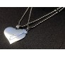 Couple Half Heart Joining Key Pendant Locket with 2 Necklace for Couple / BF / GF / BFF