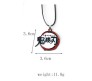 Demon Slayer Ghoul Of Blade Kimetsu No Yaiba Pendant Necklace for Men and Women