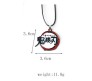 Demon Slayer Ghoul Of Blade Kimetsu No Yaiba Pendant Necklace for Men and Women