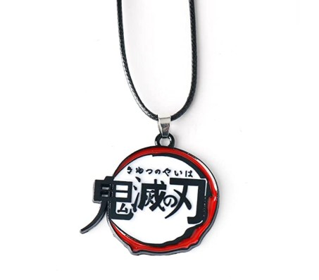 Demon Slayer Ghoul Of Blade Kimetsu No Yaiba Pendant Necklace for Men and Women