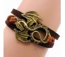 Game of Thrones Inspired Dragon Leather Bracelet Fashion Jewelry Accessory for Girls and Women