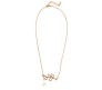 Gold Leaf Single Pearl Drop Water Stylish Leaves Pendant Necklace For Girls And Women Gold White