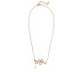 Gold Leaf Single Pearl Drop Water Stylish Leaves Pendant Necklace For Girls And Women Gold White