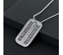 Male Cool XMen Wolverine Dog Tag Necklace Vintage Logan Dog Tags Pendant Locket with Chain For Boys and Men